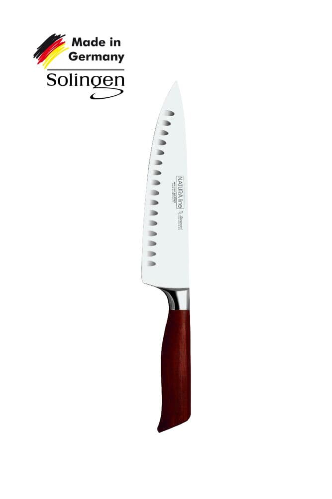 Solingen Burgvogel Naturaline 20 cm Sekoya Kanallı Şef Bıçağı