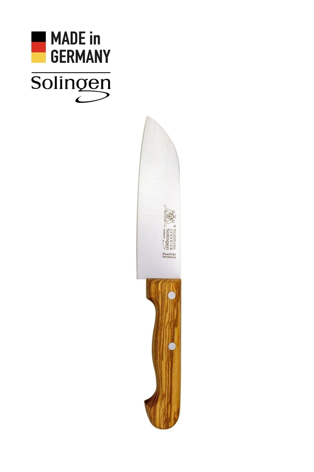 Solingen Max Melchior Zeytin Sap 15 cm Santoku