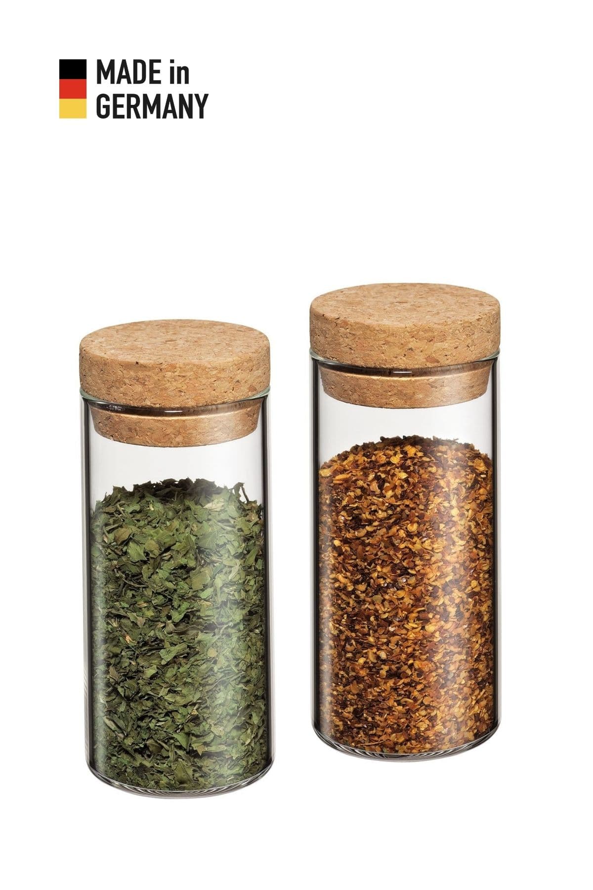 Zassenhaus 2'li Cam Baharat Kavanozu 100ml