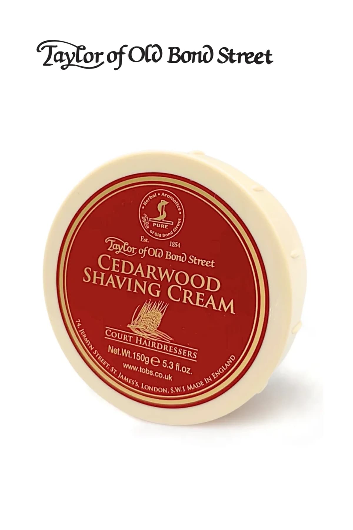 Taylor of Old Bont Street Sedir Ağacı Tıraş Kremi 150gr