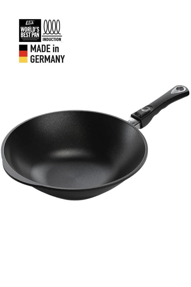 AMT Gastroguss İndüksiyon 32x11cm Wok Tava