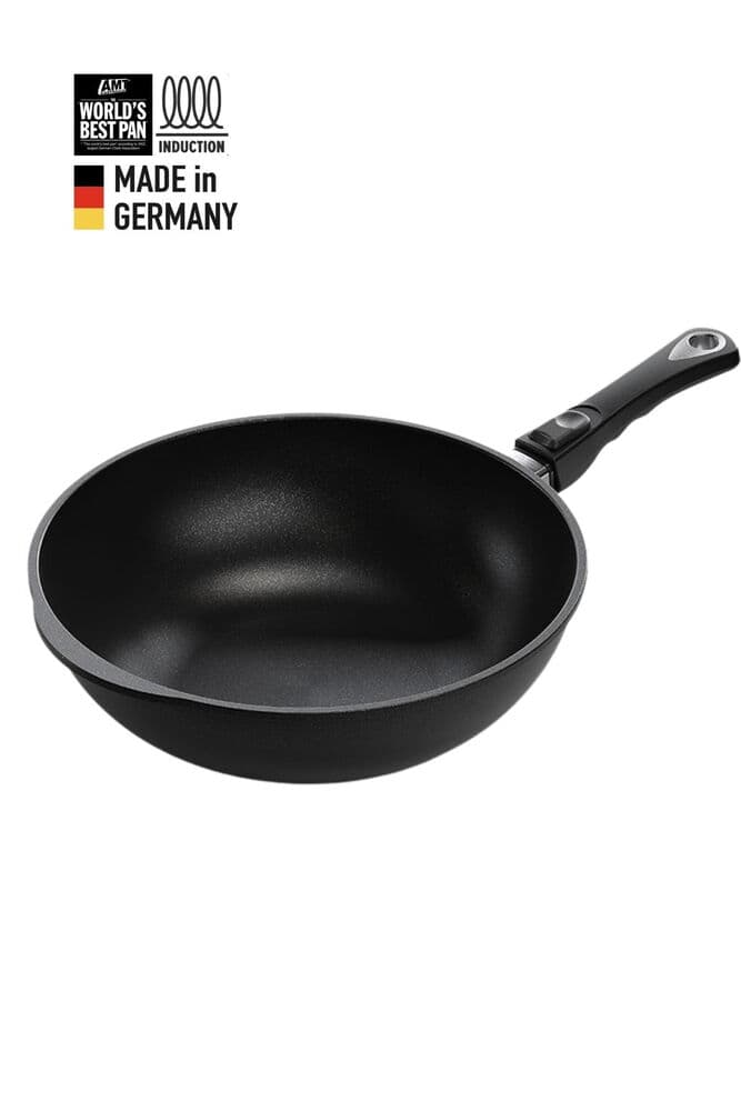 AMT Gastroguss İndüksiyon 28cm Wok Tava