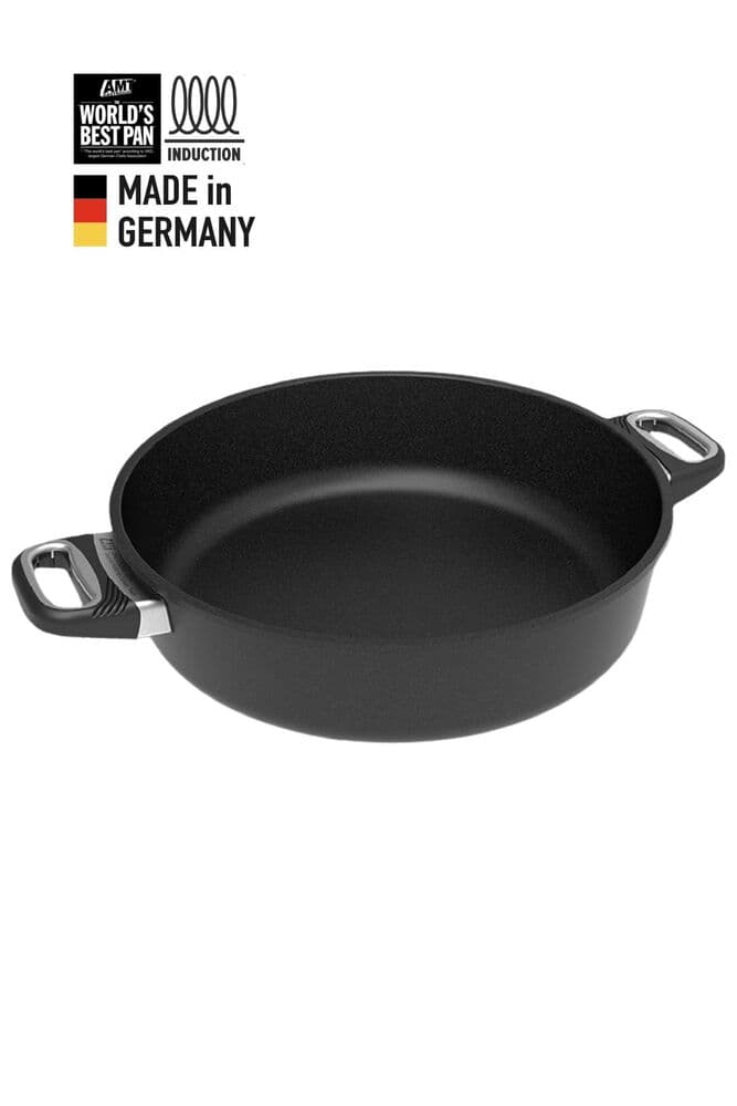 AMT Gastroguss İndüksiyon 32cm Sığ Tencere