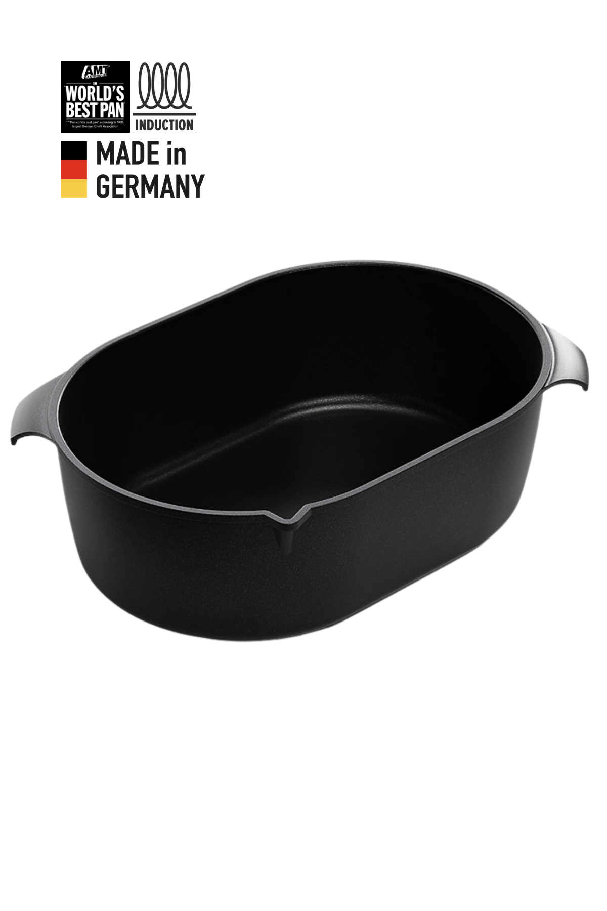AMT Gastroguss Indiksiyonlu 43.5x24.5x13cm Güveç Tenceresi