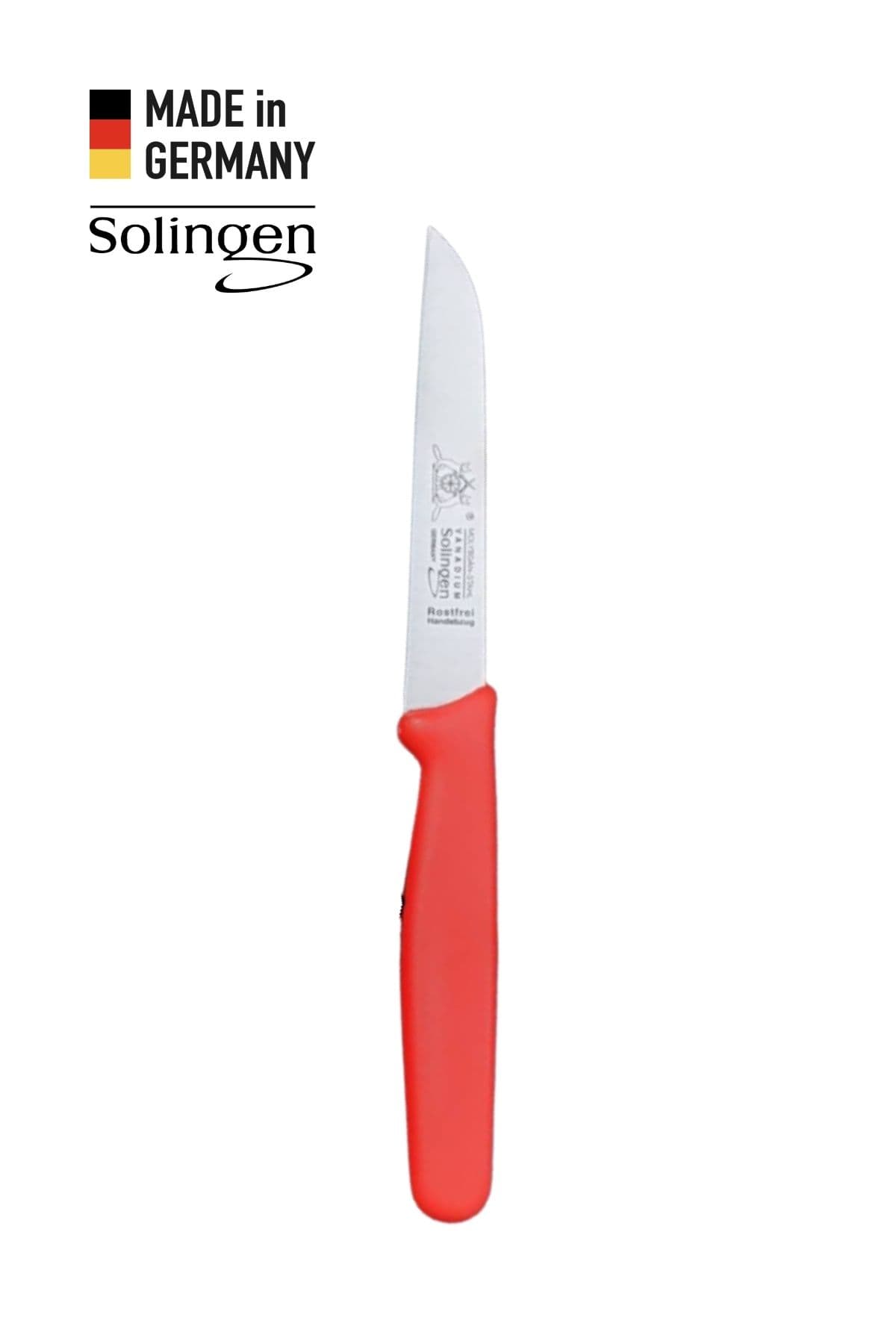 Solingen Düz Genel Kullanım Bıçağı - Kırmızı
