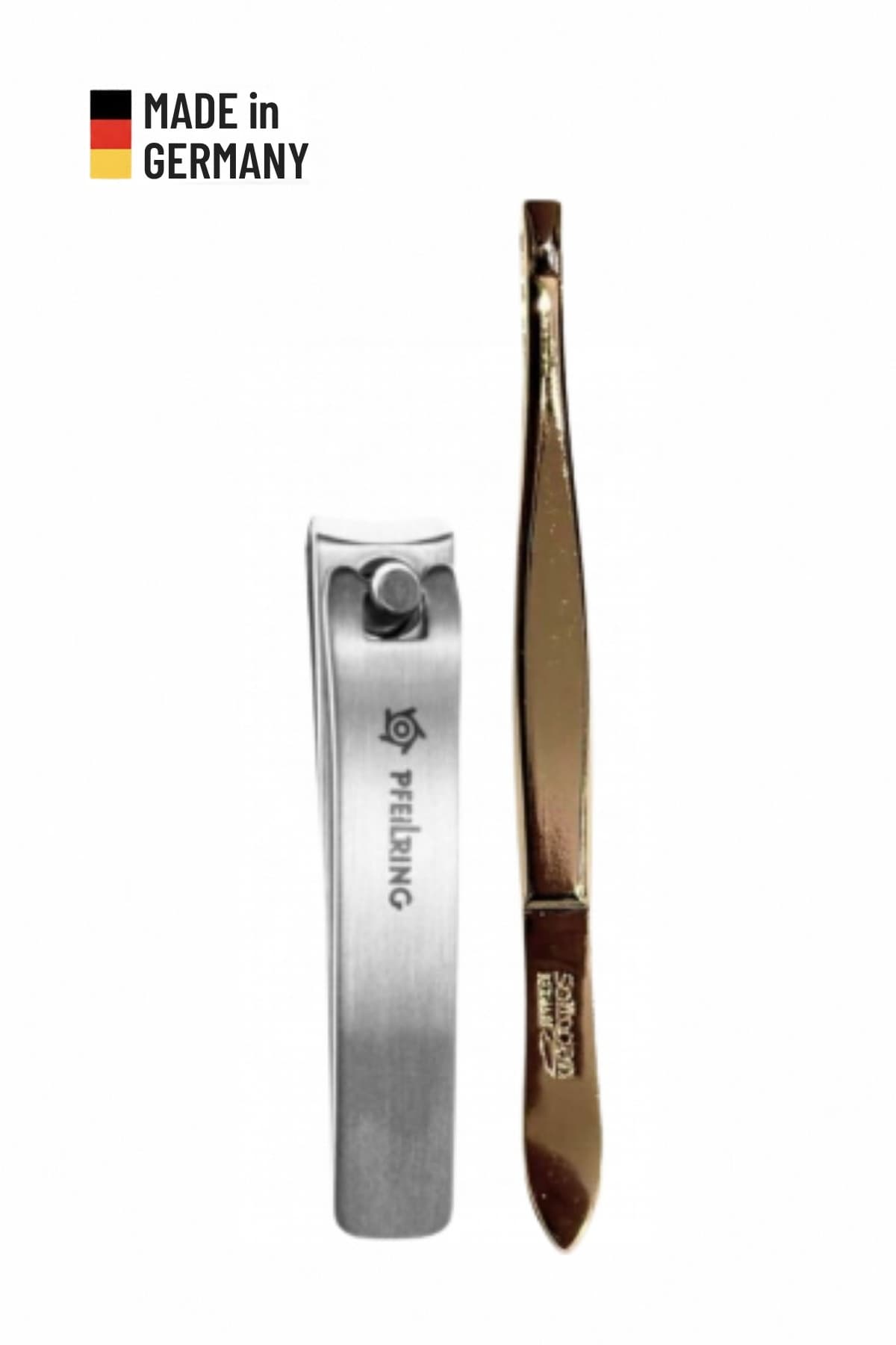 Inox Çıtçıt & Altın Cımbız Seti