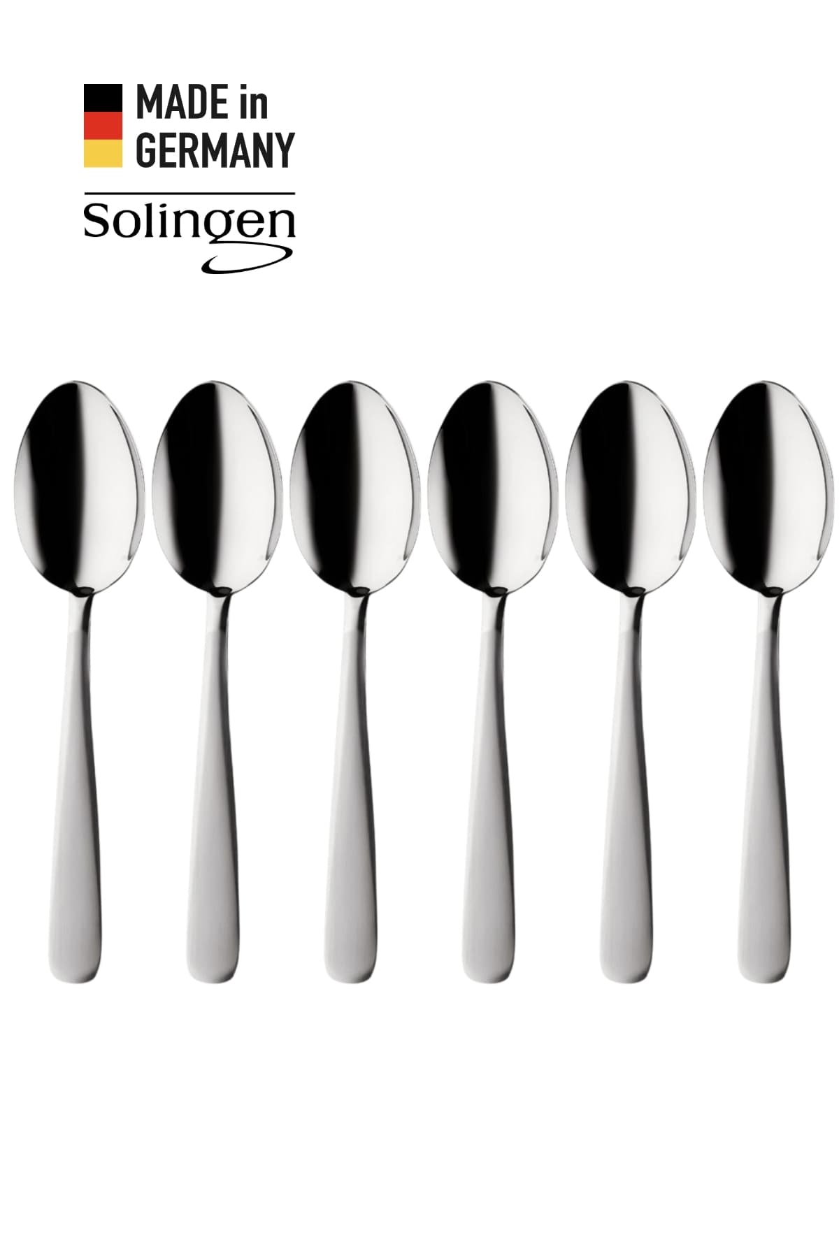 Solingen Carl Mertens Worpswede 6'lı Kaşık Seti